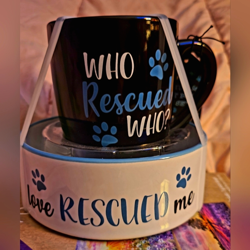 Mug and Pet Bowl Set
